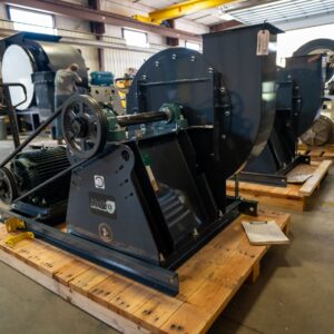 Two AirPro IETW Fans without guards from rear