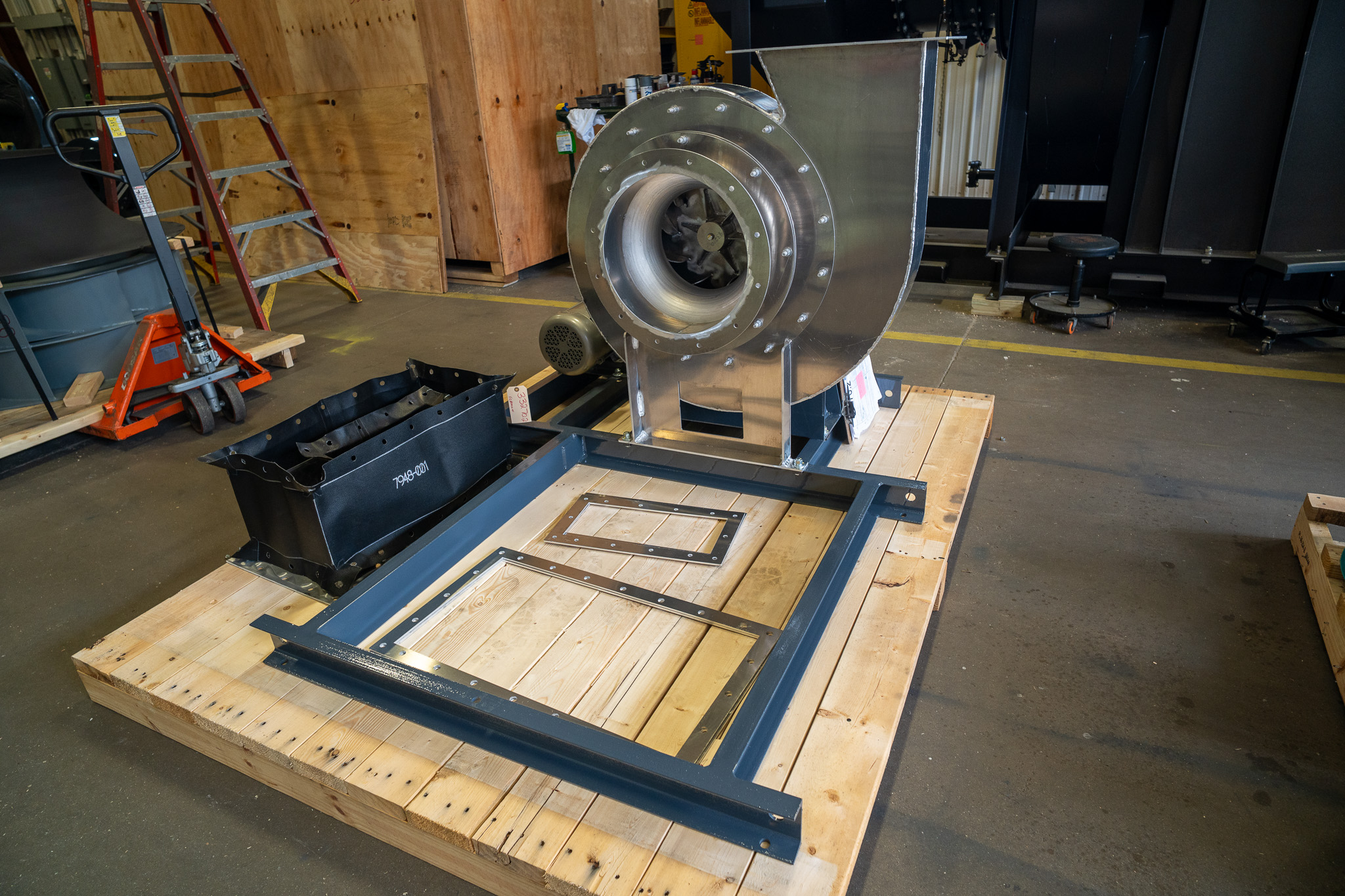 AirPro Aluminum BCLS in assembly