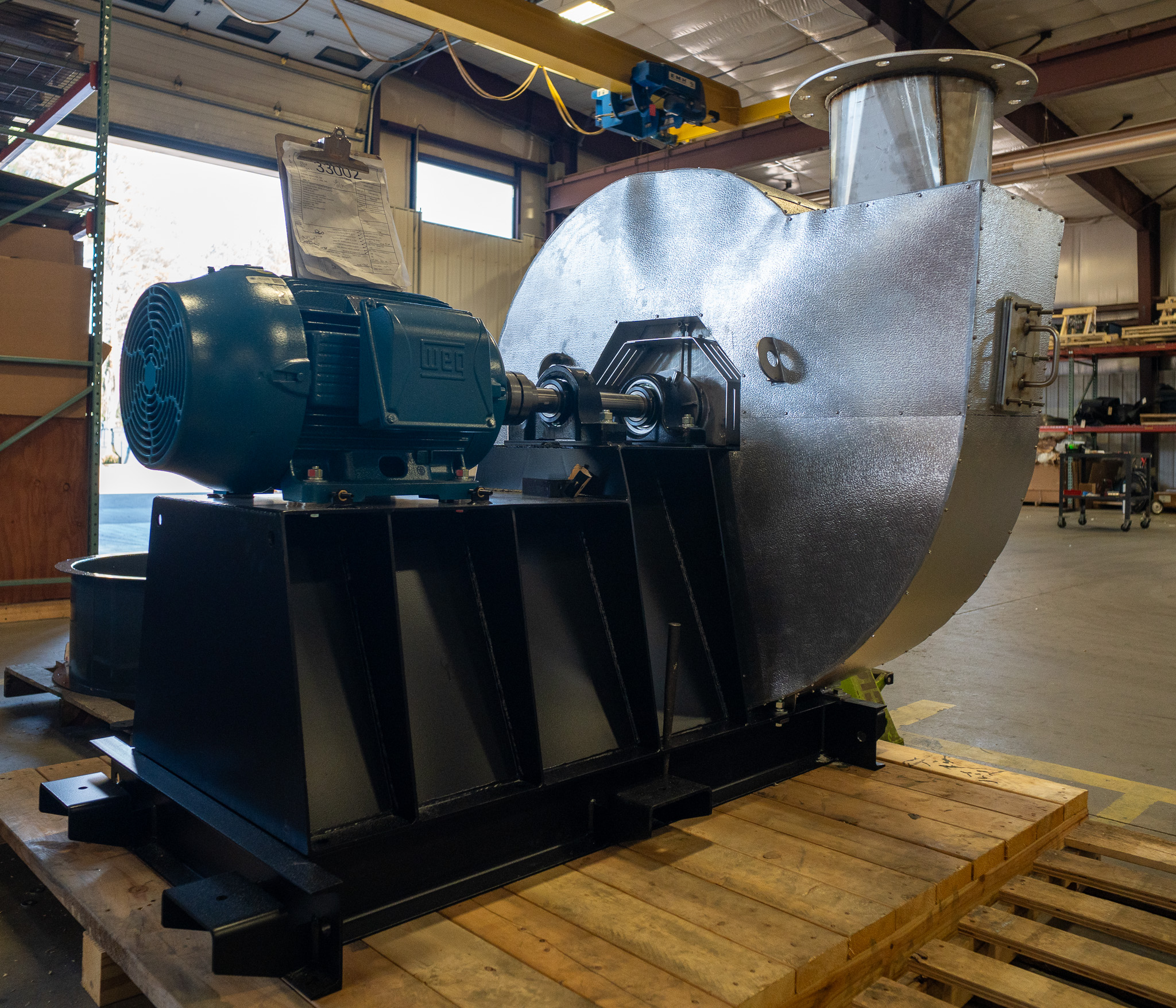 AirPro Pressure Blower aluminum cladding